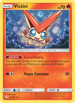 Carta Victini dell'espansione Eclissi Cosmica, numero 30/236