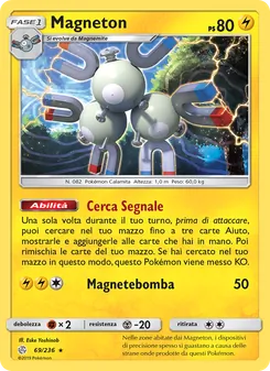 Carta Magneton dell'espansione Eclissi Cosmica, numero 69/236