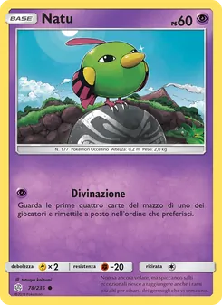 Carta Natu dell'espansione Eclissi Cosmica, numero 78/236