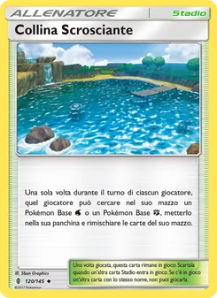 Carta Collina Scrosciante dell'espansione Guardiani Nascenti, numero 120/145
