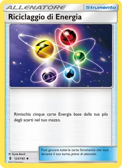 Carta Riciclaggio di Energia dell'espansione Guardiani Nascenti, numero 123/145