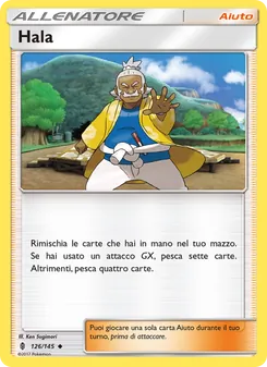 Carta Hala dell'espansione Guardiani Nascenti, numero 126/145