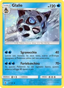 Carta Glalie dell'espansione Guardiani Nascenti, numero 32/145