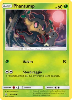 Carta Phantump dell'espansione Guardiani Nascenti, numero 6/145