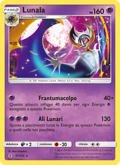 Carta Lunala dell'espansione Guardiani Nascenti, numero 61/145