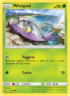 Carta Wimpod dell'espansione Guardiani Nascenti, numero 8/145