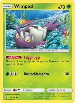 Carta Wimpod dell'espansione Ombre Infuocate, numero 16/147