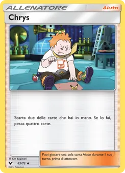 Carta Chrys dell'espansione Leggende Iridescenti, numero 65/73