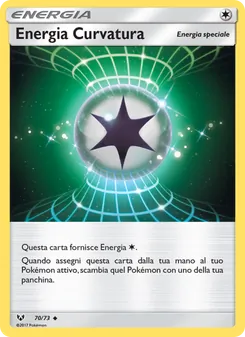 Carta Energia Curvatura dell'espansione Leggende Iridescenti, numero 70/73