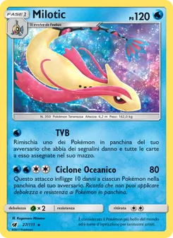 Carta Milotic dell'espansione Invasione Scarlatta, numero 27/111