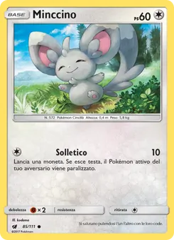 Carta Minccino dell'espansione Invasione Scarlatta, numero 85/111