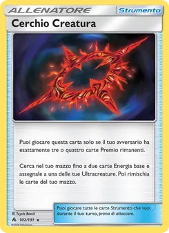 Carta Cerchio Creatura dell'espansione Apocalisse Di Luce, numero 102/131