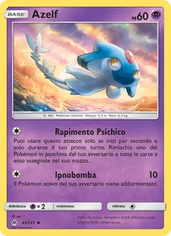 Carta Azelf dell'espansione Apocalisse Di Luce, numero 43/131