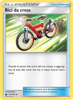 Carta Bici da cross dell'espansione Tempesta Astrale, numero 123/168