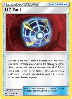 Carta UC Ball dell'espansione Tempesta Astrale, numero 125/168