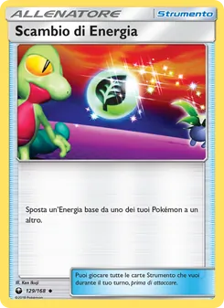 Carta Scambio di Energia dell'espansione Tempesta Astrale, numero 129/168