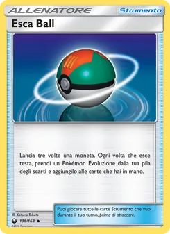 Carta Esca Ball dell'espansione Tempesta Astrale, numero 138/168