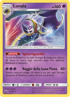 Carta Lunala dell'espansione Tempesta Astrale, numero 70/168