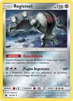 Carta Registeel dell'espansione Tempesta Astrale, numero 96/168