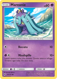 Carta Mareanie dell'espansione Tuoni Perduti, numero 105/214