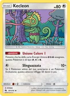 Carta Kecleon dell'espansione Tuoni Perduti, numero 161/214