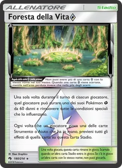 Carta Foresta della Vita ◇ dell'espansione Tuoni Perduti, numero 180/214