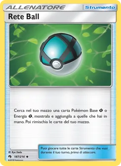 Carta Rete Ball dell'espansione Tuoni Perduti, numero 187/214