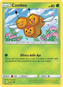 Carta Combee dell'espansione Tuoni Perduti, numero 31/214