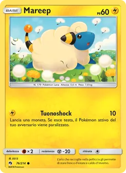 Carta Mareep dell'espansione Tuoni Perduti, numero 76/214