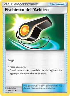 Carta Fischietto dell’Arbitro dell'espansione Gioco di Squadra, numero 146/181