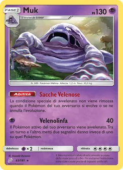 Carta Muk dell'espansione Gioco di Squadra, numero 63/181