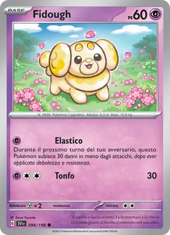 Carta Fidough dell'espansione Scarlatto e Violetto, numero 098/198