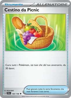 Carta Cestino da Picnic dell'espansione Scarlatto e Violetto, numero 184/198