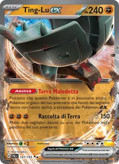 Carta Ting-Lu-ex dell'espansione Evoluzioni a Paldea, numero 127/193