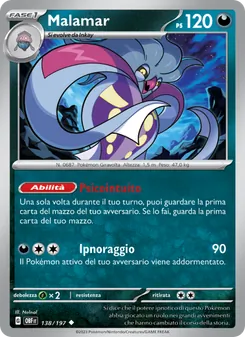 Carta Malamar dell'espansione Ossidiana Infuocata, numero 138/197