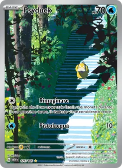 Carta Psyduck dell'espansione 151, numero 175/165