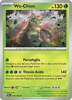 Carta Wo-Chien dell'espansione Paradosso Temporale, numero 018/182