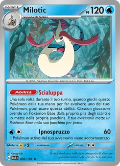 Carta Milotic dell'espansione Paradosso Temporale, numero 036/182