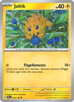 Carta Joltik dell'espansione Paradosso Temporale, numero 064/182
