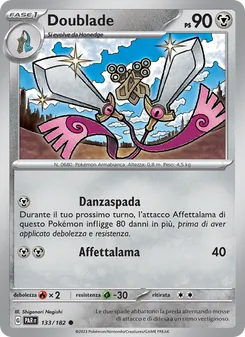 Carta Doublade dell'espansione Paradosso Temporale, numero 133/182