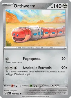 Carta Orthworm dell'espansione Paradosso Temporale, numero 138/182