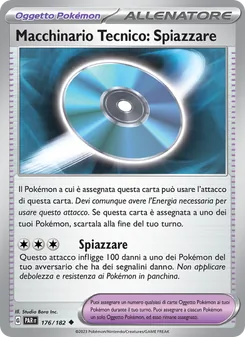 Carta Macchinario Tecnico: Spiazzare dell'espansione Paradosso Temporale, numero 176/182