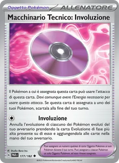 Carta Macchinario Tecnico: Involuzione dell'espansione Paradosso Temporale, numero 177/182