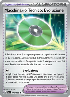 Carta Macchinario Tecnico: Evoluzione dell'espansione Paradosso Temporale, numero 178/182