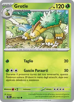 Carta Grotle dell'espansione Cronoforze, numero 011/162