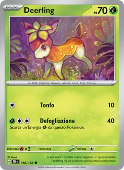 Carta Deerling dell'espansione Cronoforze, numero 016/162