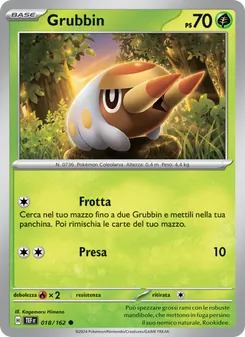 Carta Grubbin dell'espansione Cronoforze, numero 018/162
