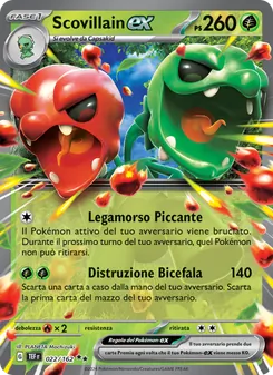 Carta Scovillain-ex dell'espansione Cronoforze, numero 022/162