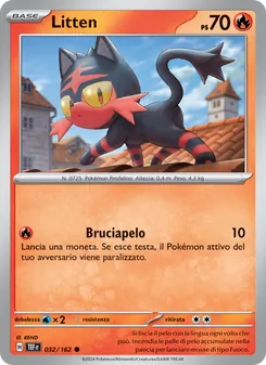 Carta Litten dell'espansione Cronoforze, numero 032/162