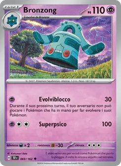 Carta Bronzong dell'espansione Cronoforze, numero 069/162